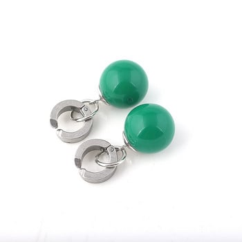 Νέα Takerlama Super Vegetto Potara Earrings Black Son Goku Zamasu Earrings for Women Ανδρικά κοσμήματα