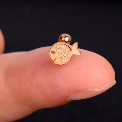 1kom naušnice od nehrđajućeg čelika za žene Zvjezdica Srce Tratinčica Leptir Križ Helix Hrskavica Tragus Režanj Nakit za bušenje ušiju