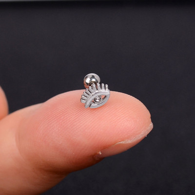 1kom naušnice od nehrđajućeg čelika za žene Zvjezdica Srce Tratinčica Leptir Križ Helix Hrskavica Tragus Režanj Nakit za bušenje ušiju