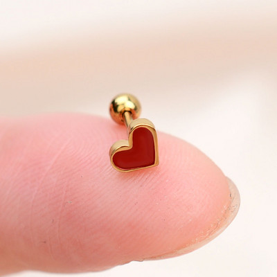 1kom naušnice od nehrđajućeg čelika za žene Zvjezdica Srce Tratinčica Leptir Križ Helix Hrskavica Tragus Režanj Nakit za bušenje ušiju