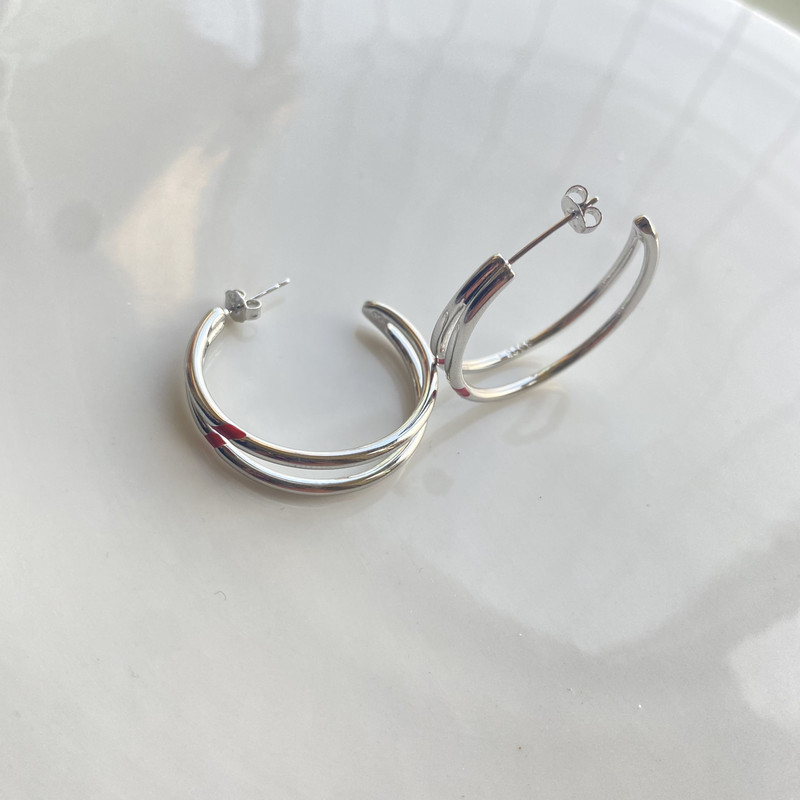 2022-es új KPOP JIMIN vörös faragású fülbevalók divatos vonal páros fülbevalók holdkiegészítők rajongóknak születésnapi ajándékok