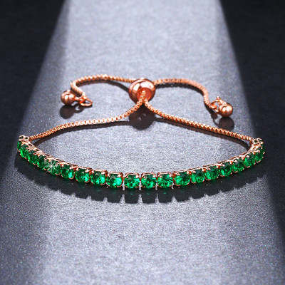 Manșetă pentru urechi de cristal de modă pentru femei, cercei cu clemă cu picătură de apă, din zirconiu, simplu, verde, bijuterii drăguțe coreene Accesorii pentru femei