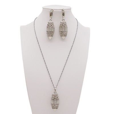 2022-es divat etióp nyaklánc fülbevaló afrikai menyasszonyi ékszerkészlet nőknek esküvői parti ajándék