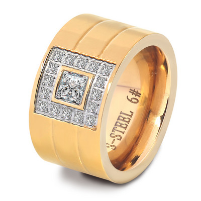 Antik Retro Rozsdamentes acél római számok Gyűrűk Női Férfi Ékszerek Anillos Eljegyzés Esküvői Kiegészítők Vintage