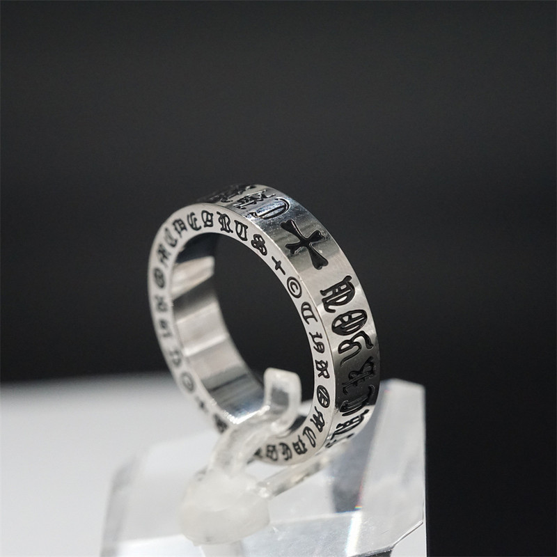 Vintage kereszt gyűrűk férfiaknak női retro koreai rozsdamentes acél punk divat pár gyűrűk férfi kiegészítők születésnapi ajándék női
