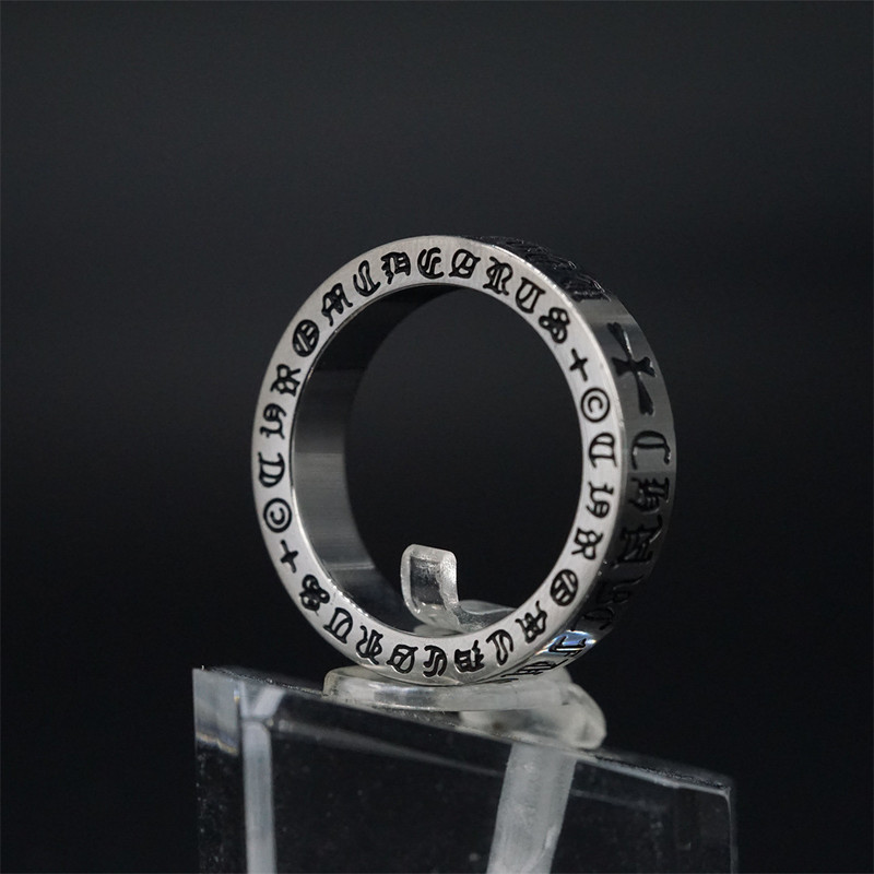 Vintage kereszt gyűrűk férfiaknak női retro koreai rozsdamentes acél punk divat pár gyűrűk férfi kiegészítők születésnapi ajándék női