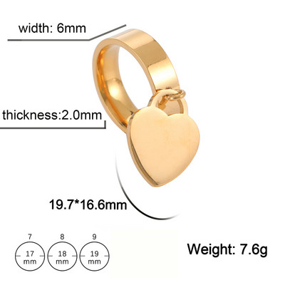 Μινιμαλιστικό δαχτυλίδι Skyrim από ανοξείδωτο ατσάλι σε χρυσό χρώμα με μεγάλα στρογγυλά κρεμαστά δάχτυλα 2023 δώρα για την επέτειο μόδας για γυναίκες