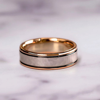 Γούρι Δαχτυλίδι Ζευγάρι Ανδρικά δαχτυλίδια από ανοξείδωτο ατσάλι Στρασάκια Ζιργκόν Γυναικείες Βέρες γάμου Σετ Κοσμήματα για την ημέρα του Αγίου Βαλεντίνου