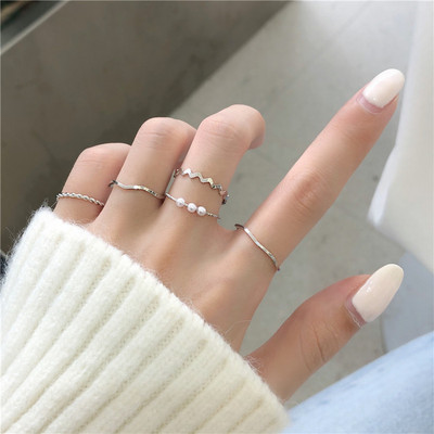 Inel hip hop pe lanțuri de degete bijuterii reglabile inele pentru bărbați femei cadouri anillos gotice inele estetice 2021 accesorii tendințe
