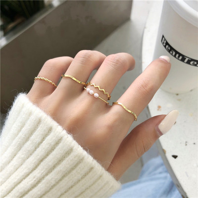 Inel hip hop pe lanțuri de degete bijuterii reglabile inele pentru bărbați femei cadouri anillos gotice inele estetice 2021 accesorii tendințe