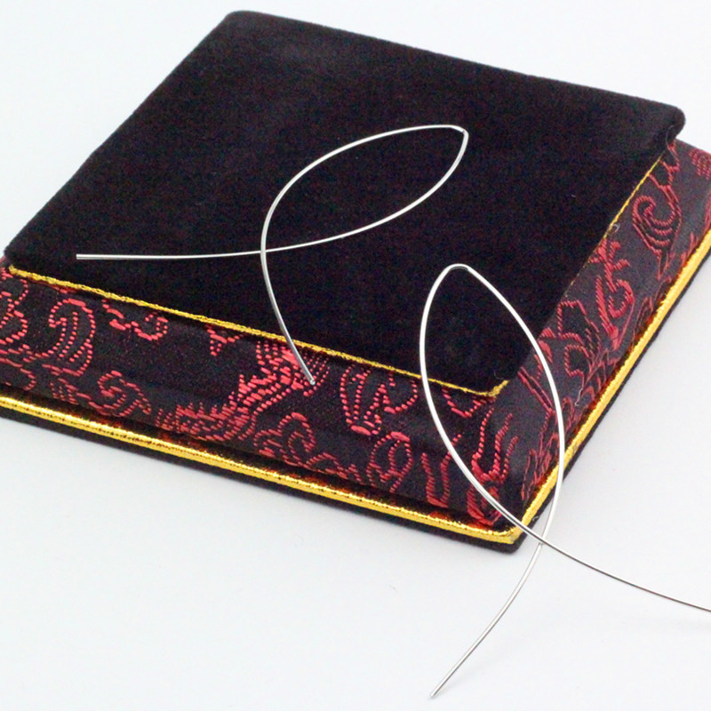 Noua modă agățată cercei lungi, linie de urechi pentru femei, bijuterii cu ciucuri, lanț simplu de șarpe, brinco bijoux