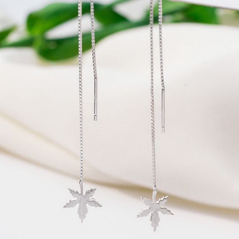 Geometrikus holdcsillag aszimmetrikus macska halcsont hosszú bojtos lánc lógó fülbevaló nőknek divatos esküvői ékszerek ajándékok