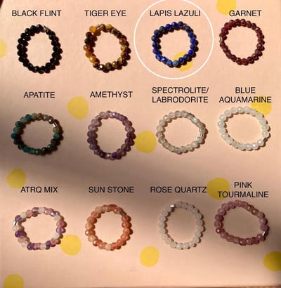 Inele cu margele din piatră de cristal natural, cuarț trandafir, piatră de lună, anxietate, inele spinner pentru femei, inele de mărgele vintage, cadou de bijuterii