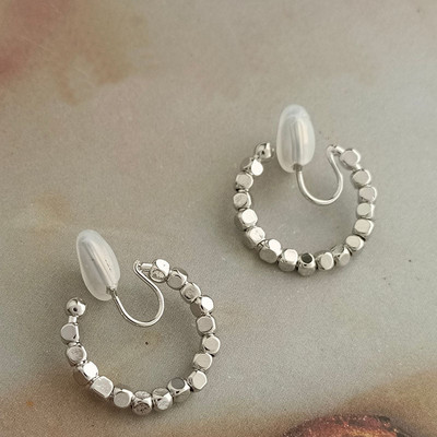 GRACE JUN, de calitate superioară, de culoare aur de 18K, pentru cercei cu cerc de țânțari, în formă de C, în formă de C, de cupru, pentru cercei pentru ureche