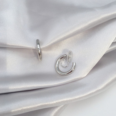 GRACE JUN, de calitate superioară, de culoare aur de 18K, pentru cercei cu cerc de țânțari, în formă de C, în formă de C, de cupru, pentru cercei pentru ureche