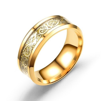 Δαχτυλίδι για ζευγάρια Γυναικείο δαχτυλίδι από ανοξείδωτο ατσάλι Ανδρικό δαχτυλίδι για ζευγάρια Πολυτελές δώρο κοσμήματος αρραβώνων για την επέτειο γάμου