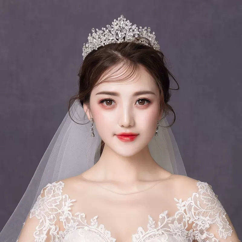 Coroana pentru femei Accesorii de nunta Set de bijuterii pentru mireasa Coroane pentru femei Queen Diademi Caciula de mireasa pentru nunti Tiara Couronne