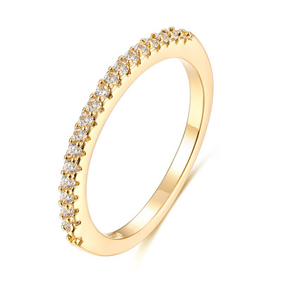 Inel de logodnă clasic multicolor cu picătură de apă cu zirconiu cubic de culoare aur roz Mona Lise Bague bijuterii pentru femeie AR017