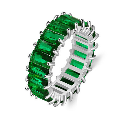 Inel de logodnă clasic multicolor cu picătură de apă cu zirconiu cubic de culoare aur roz Mona Lise Bague bijuterii pentru femeie AR017