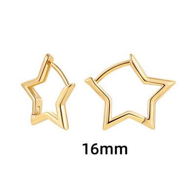 2022-es új design, geometrikus, kerek, vaskos karikás fülbevaló nőknek Kreatív csavart láncos fülcsat piercing Huggies ajándék