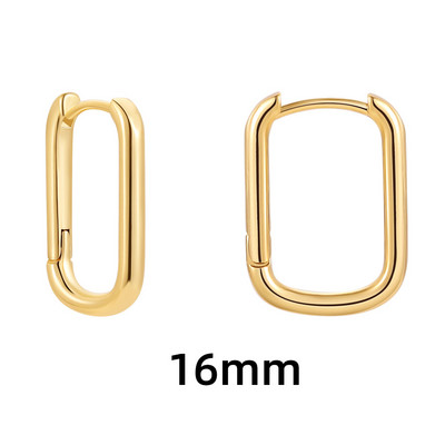 2022-es új design, geometrikus, kerek, vaskos karikás fülbevaló nőknek Kreatív csavart láncos fülcsat piercing Huggies ajándék