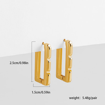 2022-es új design, geometrikus, kerek, vaskos karikás fülbevaló nőknek Kreatív csavart láncos fülcsat piercing Huggies ajándék