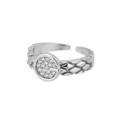 Gotické otvorené OT pracky Twist reťazové prstene pre ženy z nehrdzavejúcej ocele nastaviteľné zlaté prsteňové šperky svadobné párty darček Bague