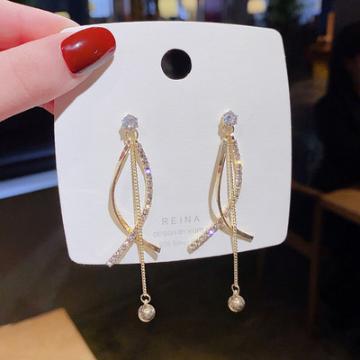 2022 m. naujos mados žalios spalvos brangakmenio ilgi perliniai auskarai su kutais moterims, senovinių papuošalų vakarėliui, vestuvėms, madingi kabantys auskarai