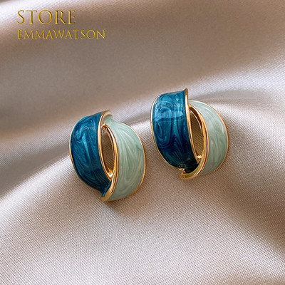 2022 m. naujos mados žalios spalvos brangakmenio ilgi perliniai auskarai su kutais moterims, senovinių papuošalų vakarėliui, vestuvėms, madingi kabantys auskarai