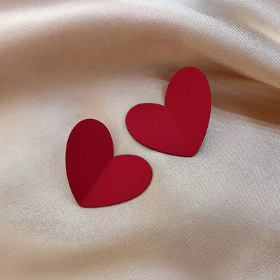 Daily Red Hearts Cercei Doop Fete Love Funny Cercei Boemi 2022 Moda Noi Accesorii Femei