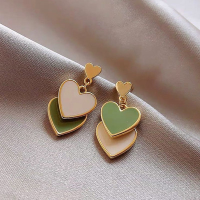 Daily Red Hearts Cercei Doop Fete Love Funny Cercei Boemi 2022 Moda Noi Accesorii Femei