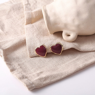 Daily Red Hearts Cercei Doop Fete Love Funny Cercei Boemi 2022 Moda Noi Accesorii Femei