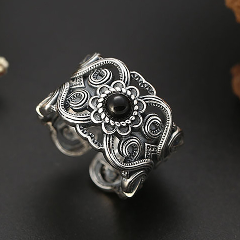 Inele deschise cu flori de zircon, la modă, stil nou, pentru bărbați, femei, bijuterii de lux elegante, delicate și ușoare