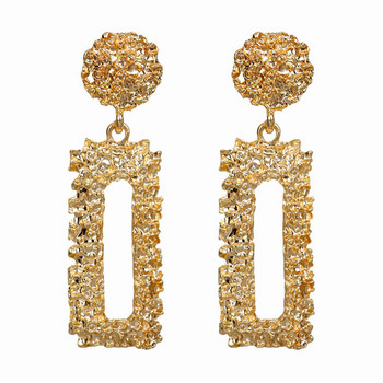 Fashion Statement κλιπ για σκουλαρίκια 2019 Μεγάλα γεωμετρικά σκουλαρίκια για γυναίκες χωρίς τρύπημα Σκουλαρίκια μοντέρνα κοσμήματα