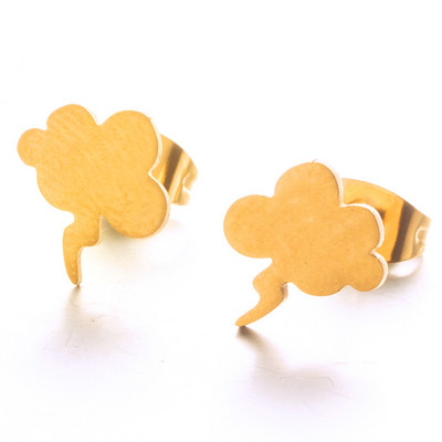 Noi la modă, minimalist, drăguț, auriu, cercei cu știfturi din oțel inoxidabil, pentru femei și fete, accesorii de bijuterii de petrecere