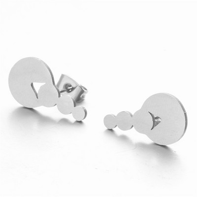 Noi la modă, minimalist, drăguț, auriu, cercei cu știfturi din oțel inoxidabil, pentru femei și fete, accesorii de bijuterii de petrecere