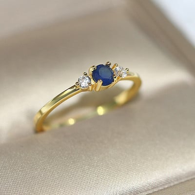 ZHOUYANG Тънки сватбени изискани пръстени за жени Деликатен кубичен цирконий Светло златист цвят Предложение Подарък за пръсти Модни бижута R872