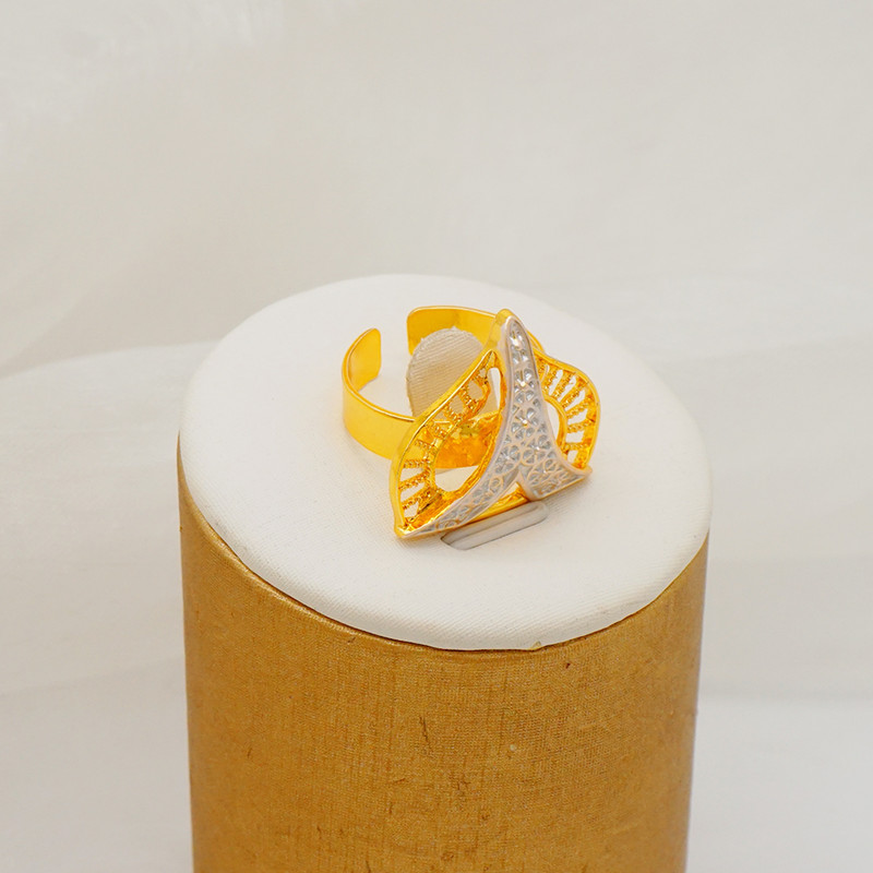 Madingas Nigerijos Dubajaus aukso spalvos papuošalų rinkinys moterims kutais ilgos grandinėlės nuotakos ilgi karoliai apyrankės auskarų žiedai vestuviniai rinkiniai