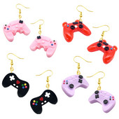 Fülbevaló Női Gyanta Csepp Egyedi, kézzel készített, aranyos lányoknak ajándék fülcsepp szabadidős gépek játék fülbevaló ajándék ékszer party