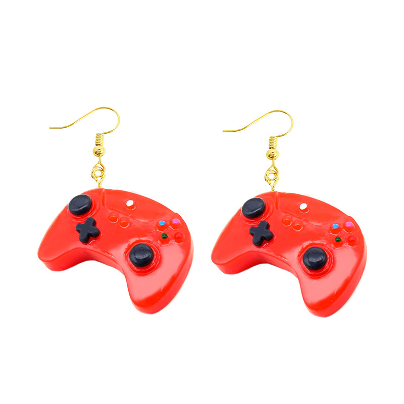 Fülbevaló Női Gyanta Csepp Egyedi, kézzel készített, aranyos lányoknak ajándék fülcsepp szabadidős gépek játék fülbevaló ajándék ékszer party