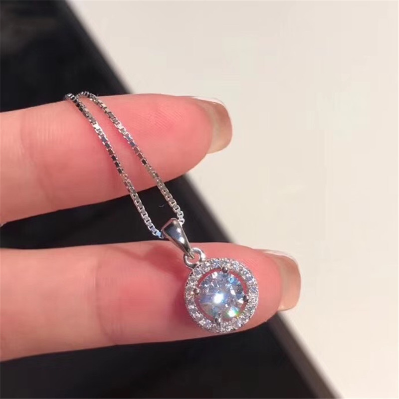 CC Seturi de bijuterii fine pentru femei placate cu aur alb cubic zirconia inel cercei coliere pandantive Bijoux nunta CCAS228