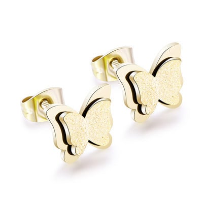 Oțel inoxidabil 316L matuit Fluture Brățară Colier Cercei Set de bijuterii Mireasă Accesorii pentru femei