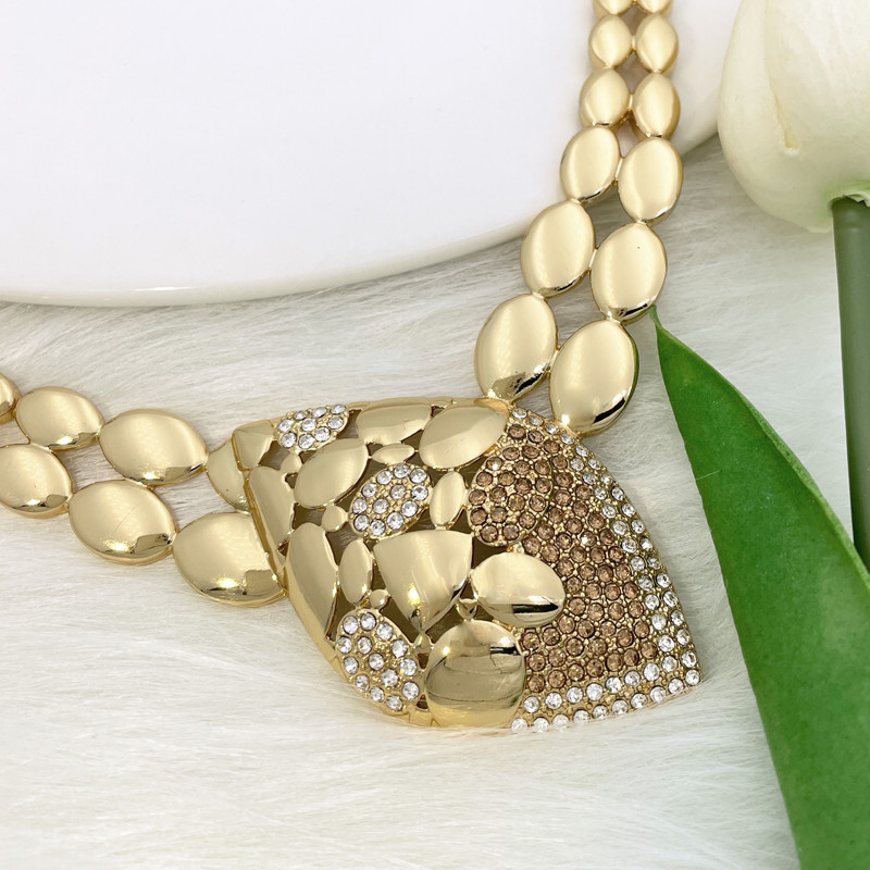 Kompleti nakita za žene Talijanski nakit Kompleti ogrlica sa kamenčićima Poklon za svadbe