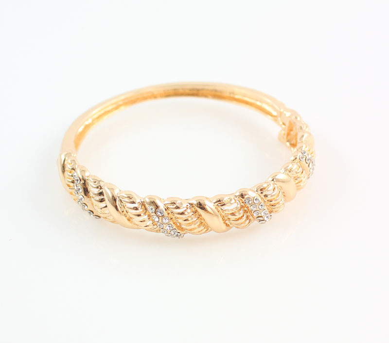 Vintage afrikai kristály ékszer készletek nőknek esküvői menyasszonyi kiegészítők arany színű nyaklánc karkötő fülbevaló gyűrű készlet