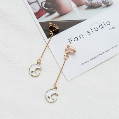 Több stílusú kollekció Ékszer Koreai Kreatív Személyiség Geometrikus Levelek Kapcsos Fülbevaló Divat Lány Női Kiegészítők