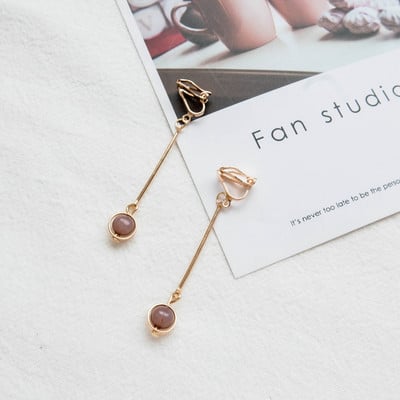 Több stílusú kollekció Ékszer Koreai Kreatív Személyiség Geometrikus Levelek Kapcsos Fülbevaló Divat Lány Női Kiegészítők