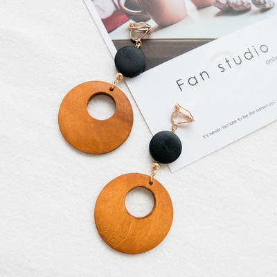 Több stílusú kollekció Ékszer Koreai Kreatív Személyiség Geometrikus Levelek Kapcsos Fülbevaló Divat Lány Női Kiegészítők