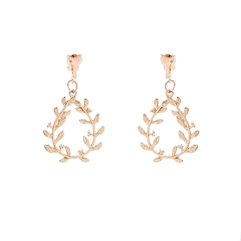 Több stílusú kollekció Ékszer Koreai Kreatív Személyiség Geometrikus Levelek Kapcsos Fülbevaló Divat Lány Női Kiegészítők