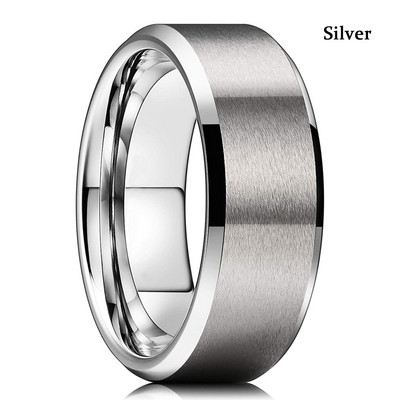 Moda bărbați inele netede din oțel inoxidabil negru lățimea semnă pătrat infinit Inel hiphop bărbați pentru nunta bijuterii cadou
