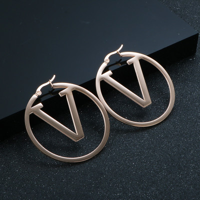 ZMFashion ékszerkészlet fülbevaló karkötő nyaklánc női lányoknak rozsdamentes acél kubai vastag lánc kerek betűs aranyozott